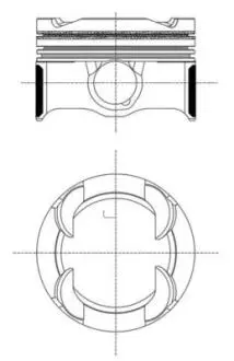 Поршень MAHLE / KNECHT 081 PI 00130 000