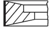 Кільця поршневі (1cyl). DEUTZ BF4M1013/BF6M1013). D 108.0 (3/2/3.5) MAHLE / KNECHT 099 99 N0 (фото 1)