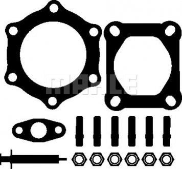 Монтажный комплект, турбонагнетатель MAHLE / KNECHT 228 TA 17916 000