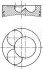Поршень MAHLE / KNECHT 4562400 (фото 1)