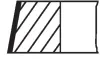 Комплект поршньових кілець (96мм) TOYOTA DYNA, FORTUNER, HIACE / COMMUTER V, HIACE V, HILUX, HILUX VII, LAND CRUISER, LAND CRUISER 90, LAND CRUISER PRADO 3.0D 02.00- MAHLE / KNECHT 607RS001180N0 (фото 2)