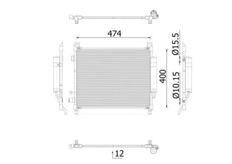 Автозапчасть MAHLE / KNECHT AC1027000S