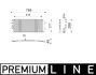 Конденсатор кондиціонера (з осушувачем) BMW 1 (F40), 2 GRAN COUPE (F44), X2 (F39), MINI CLUBMAN (F54), COUNTRYMAN (F60) 2.0 11.18- MAHLE / KNECHT AC1214000P (фото 1)