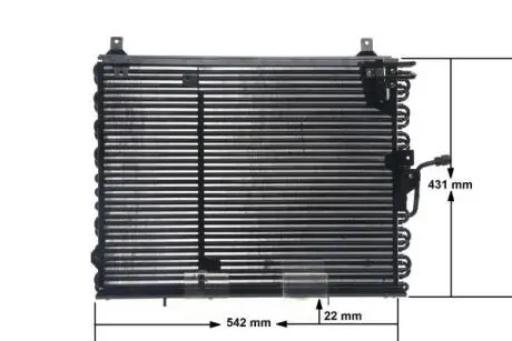 Конденсер кондиционера MAHLE / KNECHT AC 150 000S