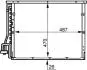 Конденсатор кондиціонера BMW 3 (E36), Z3 (E36) 1.6-3.2 09.90-06.03 MAHLE / KNECHT AC179000S (фото 1)