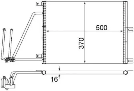 Автозапчасть MAHLE / KNECHT AC226000S
