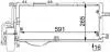 Конденсатор кондиціонера OPEL COMBO TOUR, COMBO/MINIVAN, CORSA C, CORSA C/HATCHBACK 1.7D 09.00- MAHLE / KNECHT AC309001S (фото 1)