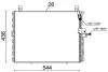 Радіатор кондиціонера DB W124 2,0-3,0 MAHLE / KNECHT AC357000S (фото 1)