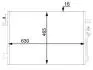 Радіатор кондиціонера Fiat Freemont 2.0/2.4JTD 11- MAHLE / KNECHT AC 47 000S (фото 1)