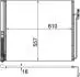 A_Радіатор кондиціонеру Range Rover III 4.2 &quot;05-12 MAHLE / KNECHT AC586000P (фото 2)