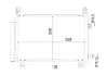 Радиатор кондиционера TOYOTA YARIS 06- 1,4D4D MAHLE / KNECHT AC806000S (фото 1)