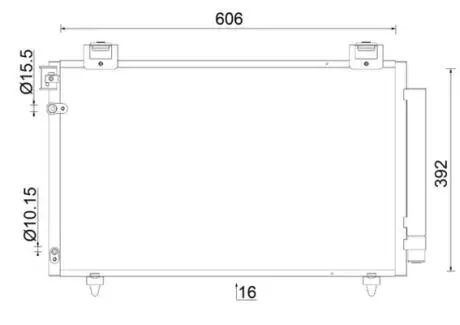 Автозапчасть MAHLE / KNECHT AC831000S