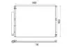 Радиатор кондиционера TOYOTA LAND CRUISER 96- MAHLE / KNECHT AC836000S (фото 1)