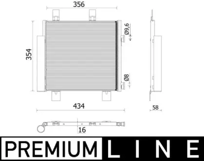 Автозапчасть MAHLE / KNECHT AC899000P