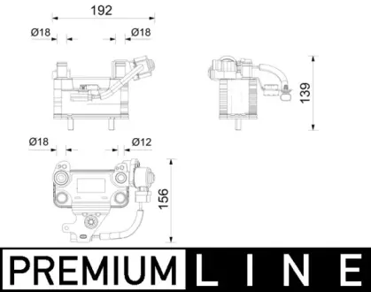 Автозапчасть MAHLE / KNECHT ACH6000P