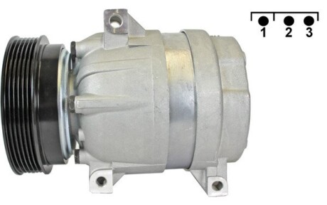 Компрессор кондиционера RENAULT MEGANE 1996-2000 MAHLE / KNECHT ACP1109000S