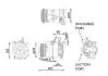 Компресор кондиціонера HYUNDAI I20 I 1.4D 08.08-12.15 MAHLE / KNECHT ACP1459000P (фото 2)