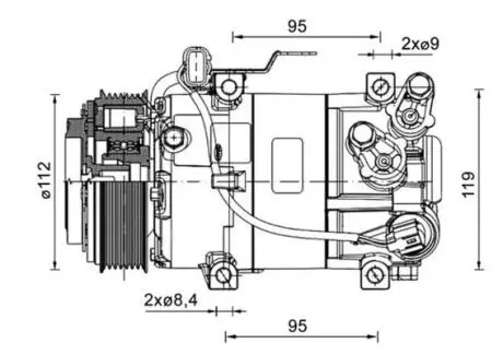 Автозапчасть MAHLE / KNECHT ACP1461000P