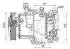 Компресор кондиціонера HYUNDAI I20 ACTIVE, I20 II 1.4D 11.14- MAHLE / KNECHT ACP1465000P (фото 1)