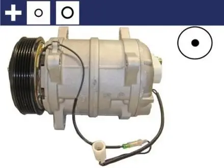 Компресор кондиціонера VOLVO 850, C70 I, S70, S80 I, V70 I, XC70 I 2.0-2.5D 06.91-07.06 MAHLE / KNECHT ACP800000S