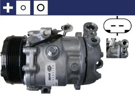 Компресор кондиціонера MAHLE / KNECHT ACP 83 000S