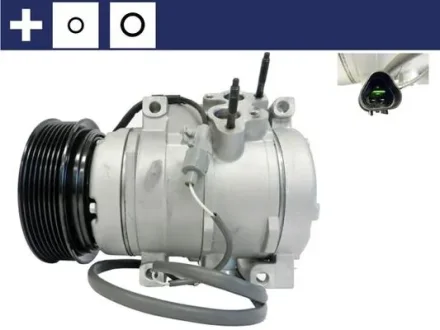 Компресор кондиціонера MITSUBISHI PAJERO III 3.0/3.5 04.00-01.07 MAHLE / KNECHT ACP981000S