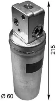 Осушувач кондиціонера SAAB 9-5 1.9D-3.0D 09.97-12.09 MAHLE / KNECHT AD139001S