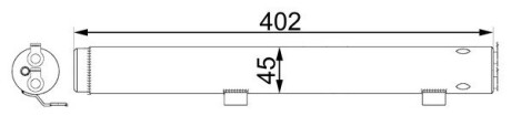 Осушувач MAHLE / KNECHT AD 285 000S (фото 1)