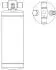 Осушитель кондиционера, DAF CF65/75/85/XF95/105 MAHLE / KNECHT AD 55 000S (фото 1)