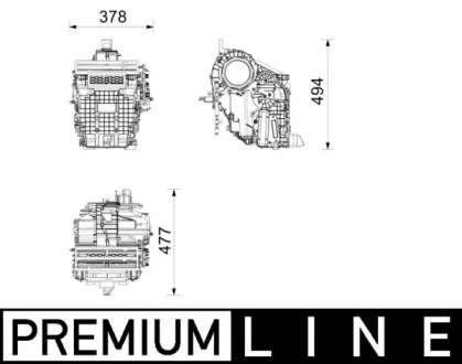 Автозапчасть MAHLE / KNECHT AE263000P