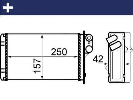 Автозапчасть MAHLE / KNECHT AH67000S