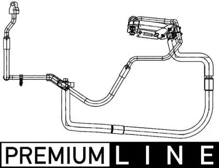 Патрубки кондиціонера MAHLE / KNECHT AP 110 000P
