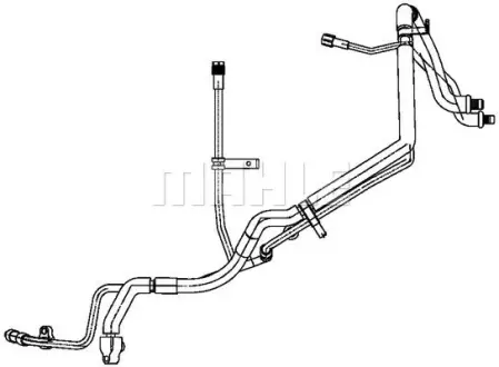 Патрубки кондиціонера MAHLE / KNECHT AP 136 000P