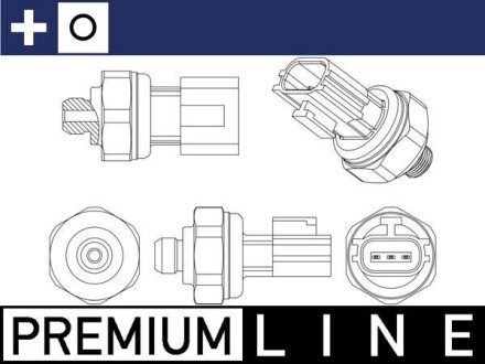 Індикатор кондиціонера I10 (IA), 13- MAHLE / KNECHT ASE11000P