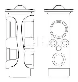 Автозапчасть MAHLE / KNECHT AVE9000S