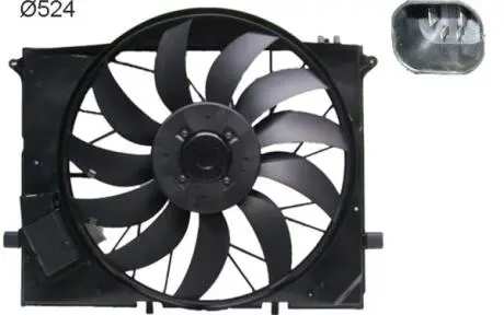 Вентилятор радиатора MAHLE / KNECHT CFF 172 000S