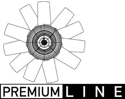 Термомуфта LT 2.5TDI 96-06 (с крыльчаткой)) (Premium Line! OE) MAHLE / KNECHT CFF 490 000P