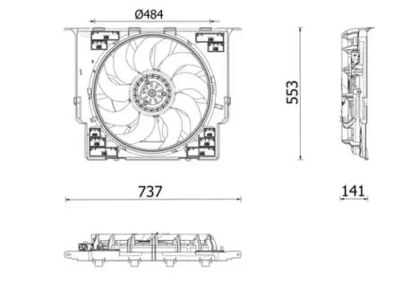 Автозапчасть MAHLE / KNECHT CFF645000P
