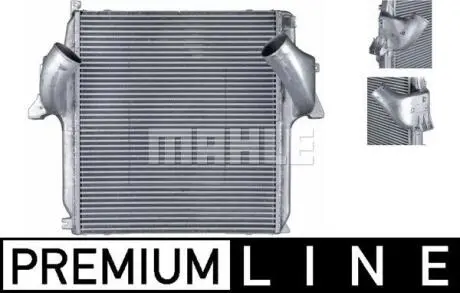 Інтеркулер MERCEDES ACTROS, ACTROS MP2 / MP3 OM541.920-OM542.969 04.96- MAHLE / KNECHT CI101000P