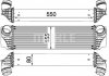 Радиатор интеркулера BMW 5 (F10) 3.5i/ 7 (F01/F02/F03/F04) 4.0i 10-17 MAHLE / KNECHT CI 183 000P (фото 2)