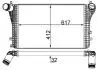 Радиатор интеркулера VW Caddy III/IV 1.6/2.0 TDI 10- MAHLE MAHLE / KNECHT CI 207 000S (фото 1)
