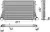 Радиатор интеркулера VW Passat/Sharan/Tiguan 1.4-2.0D 05- MAHLE MAHLE / KNECHT CI 208 000P (фото 2)