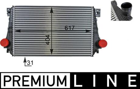 Інтеркулер MAHLE / KNECHT CI 27 000P