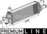 Інтеркулер NISSAN ALMERA II, ALMERA TINO, PRIMERA 1.9D/2.2D 03.00- MAHLE / KNECHT CI355000P (фото 1)