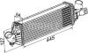 Інтеркулер NISSAN ALMERA II, ALMERA TINO, PRIMERA 1.9D/2.2D 03.00- MAHLE / KNECHT CI355000P (фото 2)