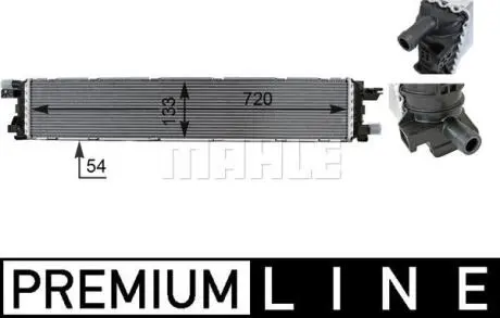 CHЭODNICA AUDI A6 3,0TFSI 11- Q3 1,4-2,5 13- MAHLE / KNECHT CIR1000P
