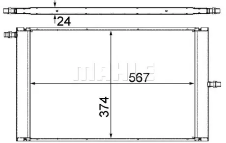 Інтеркулер MAHLE / KNECHT CIR 7 000P
