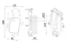 Радиатор масляный Opel Astra J/Insignia A/B 1.6CDTi 14- (теплообменник) MAHLE / KNECHT CLC277000S (фото 1)