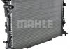 Радіатор охолодження двигуна AUDI A4-A6/Q3/Q5 1.8-2.0 TDI/TFSI 07-17 (МKПП) MAHLE / KNECHT CR 1060 000P (фото 8)