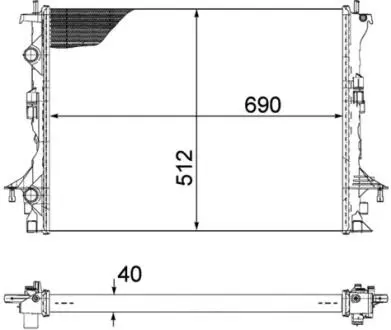 Автозапчасть MAHLE / KNECHT CR1092000P
